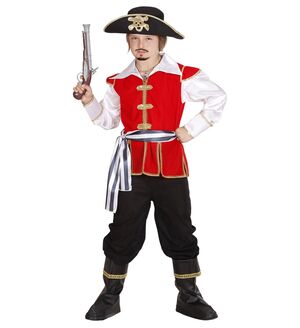 Disfraz Widmann Capitan Pirata Talla 8-10 Años 140 cm