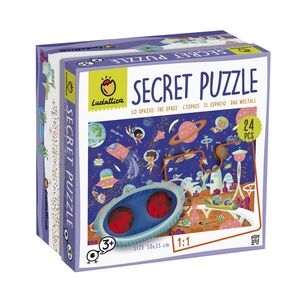 Secret Puzzle el Espacio 24 Piezas 50X35 cm