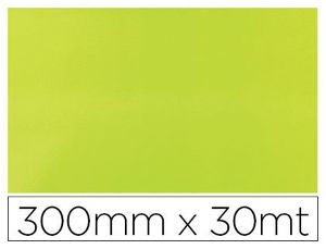 Papel Fantasia Colibri Simple Verde Acido Bobina 300 mm X 30 Mt