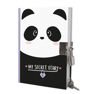 Mi Diario Secreto con Candado Legami Panda