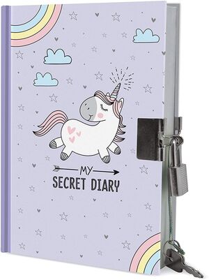 Mi Diario Secreto con Candado Legami Unicornio