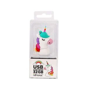 Memoria Usb I-Total Flash Drive 32 Gb 2. 0 Gato Unicornio
