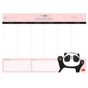 Planificador Semanal de Escritorio Legami Panda