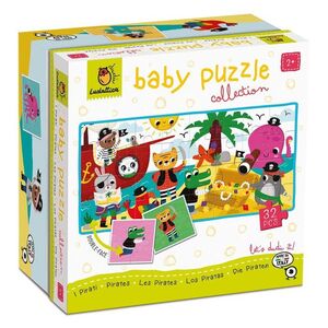 Dudú Baby Puzzle Colección Piratas 32 Piezas 67X32 cm