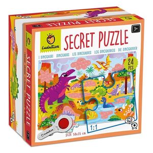 Secret Puzzle Dinosaurios 24 Piezas 50X35 cm