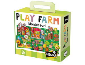 Juego Didactico Headu Baby Play Farm Montessori