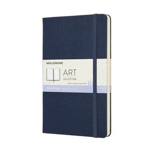 Cuaderno Blando Bocetos Blanco L Azul Zafiro