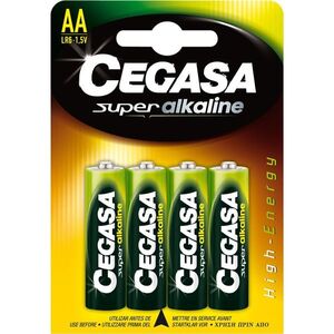 Pila Cegasa Super Alcalina Lr6 Blister 4 ud
