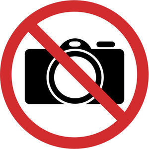 Etiquetas de Señalización Apli Prohibido Fotos