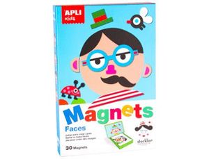 Juego Apli Kids Magnetico Caras Design By Stocklina 30 Piezas