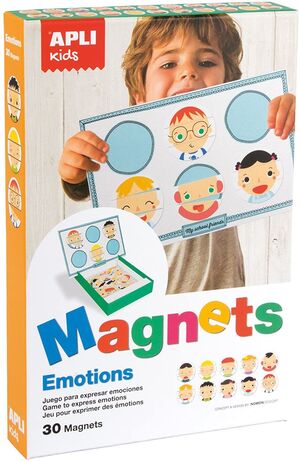 Caja Juego Apli Kids Magnetico Estados Animo 30 ud
