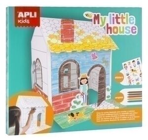 Juego Educativo Apli Kids My Little House Casa Ilustrada Gomet y Ceras