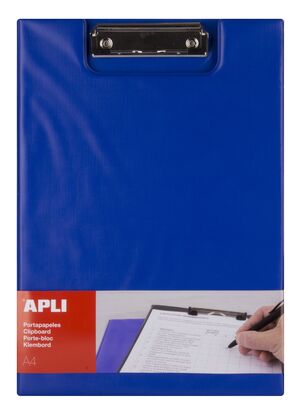 Clipboard Pp con Solapa A4 Apli Foam Azul