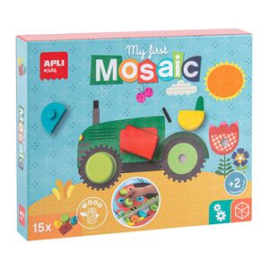 Caja Juego Apli Kids My First Wooden Mosaic 15 ud