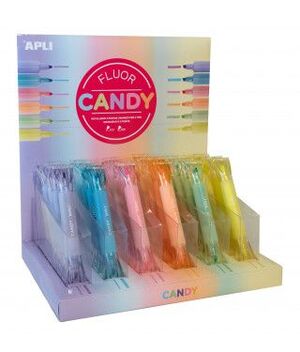 Marcador Fluorescente Candy Colores Surtidos