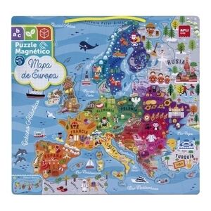 Juego Apli Puzzle Magnético Europa