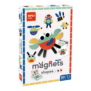 Caja Carton Juego Apli Kids Magnetico Formas 50 ud