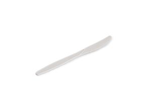 Cuchillo de Maiz Biodegradable 18 cm. Blanco Paquete de 50 (B03325)