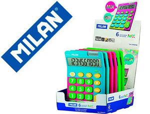 Calculadora 10 Digitos Milan Mix Colores Surtidos