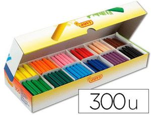 Ceras Jovicolor Caja Economica 300 Colores Surtidos