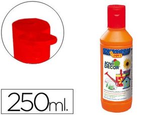 Pintura Jovidecor Naranja Botella 250 Ml