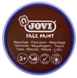 Maquillaje Jovi Crema Face Paint Bote de 20 Ml Caja de 5 Marron