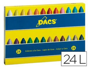 Ceras Dacs Caja 24 Colores