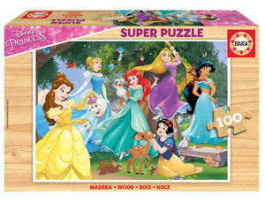 Puzle Safta Madera 100 Piezas Princesas Disney Magical 167X225X65 mm