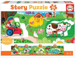 Puzzle Educa Story Granja 26 Piezas