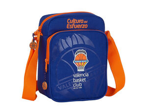 Cartera Escolar Safta Valencia Basket Club Bandolera Pequeña 160X60X220 mm