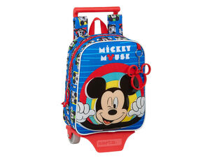 Mochila con Carro Safta Mickey Mouse me Time 220X100X280 mm