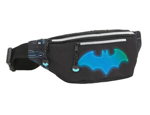 Bolso Escolar Safta Batman Bat-Tech Riñonera 230X90X120 mm