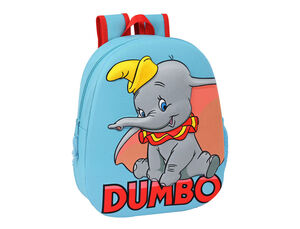 Cartera Escolar Safta Disney Classics Dumbo Mochila Guarderia Adaptable a Carro 270X100X320 mm
