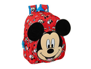 Mochila Infantil Adaptable a Carro Safta Mickey Mouse Happy Smiles 280X100X340 mm