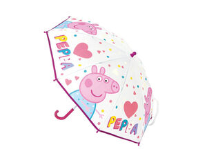 Paraguas Escolar Safta 43 cm Peppa Pig Having Fun