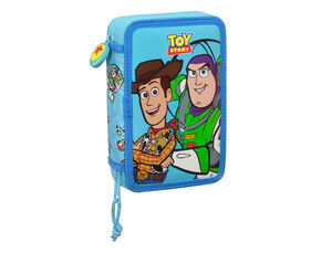 Plumier Safta Doble Cremallera Pequeño Toy Story Ready To Play 195X125X40 mm