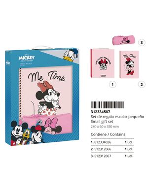 Set Regalo Pequeño Safta Minnie Mouse Loving 60X280X350 mm