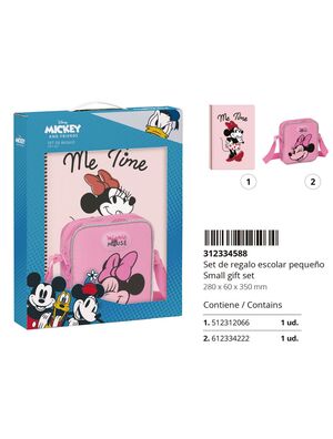 Set Regalo Pequeño Safta Minnie Mouse Loving 60X280X350 mm