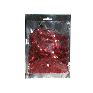 Bolsa Confetti Estrellas Rojo 20 Gr