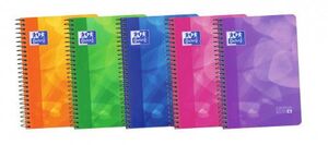 Cuaderno Europeanbook 4 5X5 mm 8º 120 Hj 90 Gr Oxford T/p Colores Surtidos