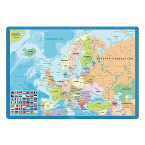 Vade Sobremesa 50X35 cm Mapa Europa