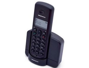 Telefono Daewoo Inalambrico Dtd-1350B Pantalla Retroiluminada Identificacion Llamadas