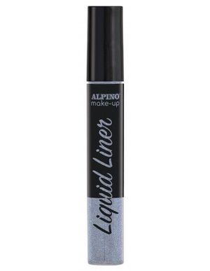 Maquillaje Al Agua Liquid Liner Plata 6 Gr