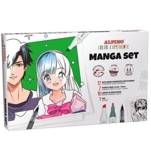 Rotulador Fibra Alpino Color Experience Set Manga