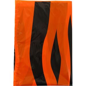 Bolsa Disfraz 56X70 cm Impresa Tigre (Naranja/negra)