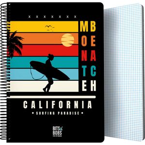 Cuaderno 4X4 mm Folio 80 Hj 90 Gr Pp Bits & Bobs California 2024