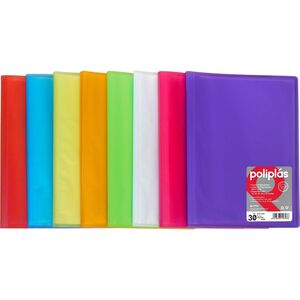 Carpeta 10 Fundas Poliplas Pp Translucido A4 Fucsia