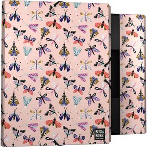 Carpeta 3 Solapas Forrada Folio Bits & Bobs Butterfly 2024