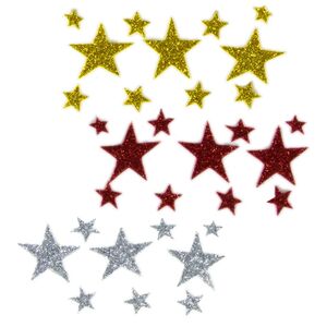 Estrellas de Goma Eva Adhesivas. Pegatinas de Estrellas de Colores