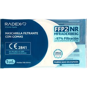 Mascarilla Ffp2 Nr Radex Blanco